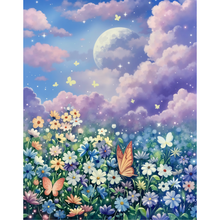 Ladda upp bild till gallerivisning, Diamond Painting Fairy Dust Drill Fjärilsäng