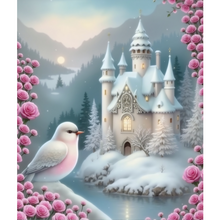 Ladda upp bild till gallerivisning, Diamond Painting Winterworld Castle