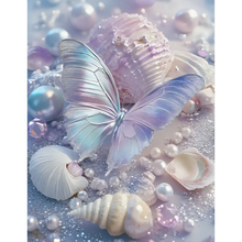 Ladda upp bild till gallerivisning, Diamond Painting Butterfly Beachtreasures