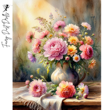 Ladda upp bild till gallerivisning, Diamond Painting Bouquet Simple