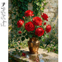 Ladda upp bild till gallerivisning, Diamond Painting Red Roses