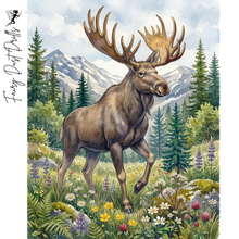 Ladda upp bild till gallerivisning, Diamond Painting Ståtlig Älg