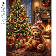 Ladda upp bild till gallerivisning, Diamond Painting Christmas Bear