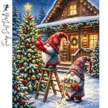 Ladda upp bild till gallerivisning, Diamond Painting Nissar Julgranspyntning