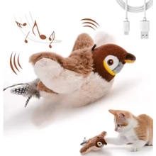 Ladda upp bild till gallerivisning, Interaktiv Kattleksak Flaxande Fågel