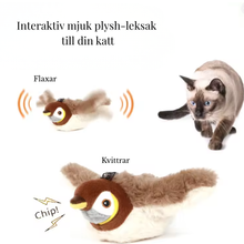 Ladda upp bild till gallerivisning, Interaktiv Kattleksak Flaxande Fågel