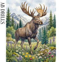 Ladda upp bild till gallerivisning, Diamond Painting Ståtlig Älg