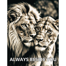 Ladda upp bild till gallerivisning, Diamond Painting Always Beside You