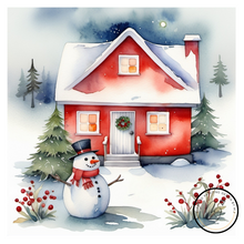 Ladda upp bild till gallerivisning, Diamond Painting Vinterglädje