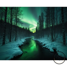 Ladda upp bild till gallerivisning, Diamond Painting Northern Light