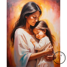 Ladda upp bild till gallerivisning, Diamond Painting En Mors Kärlek