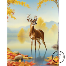 Ladda upp bild till gallerivisning, Diamond Painting Deer Autum