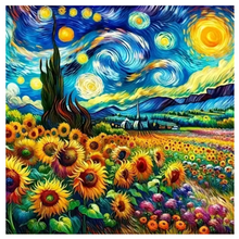 Ladda upp bild till gallerivisning, Diamond Painting AB Drill Flowerfield