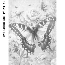 Ladda upp bild till gallerivisning, One Color Dot Painting Butterflies