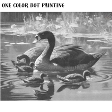 Ladda upp bild till gallerivisning, One Color Dot Painting Änder