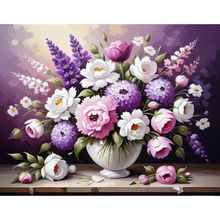 Ladda upp bild till gallerivisning, Diamond Painting Blomsterbukett