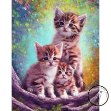 Ladda upp bild till gallerivisning, Diamond Painting Kattungar