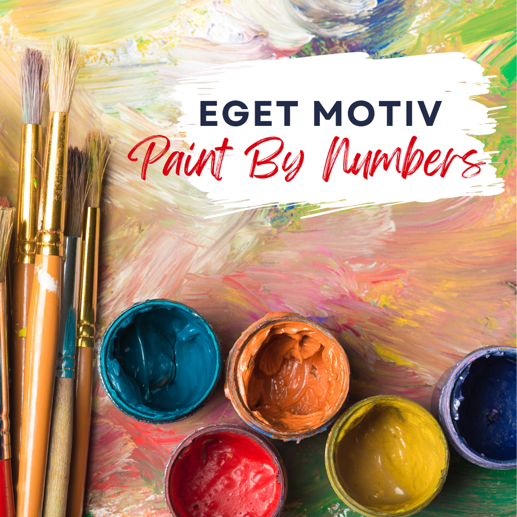 Paint By Numbers Eget Motiv