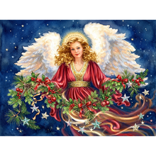Ladda upp bild till gallerivisning, Diamond Painting Christmas Angel