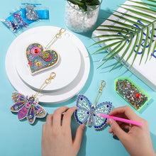 Ladda upp bild till gallerivisning, Diamond Painting 3-Pack LED Nyckelringar