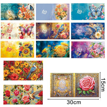 Ladda upp bild till gallerivisning, Diamond Painting Kort 12-Pack Flowers
