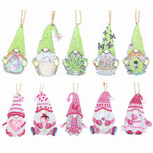 Ladda upp bild till gallerivisning, Diamond Painting Nyckelringar / Hängen 10-Pack Nissar - Olika Modeller