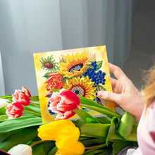 Ladda upp bild till gallerivisning, Diamond Painting Kort 12-Pack Flowers