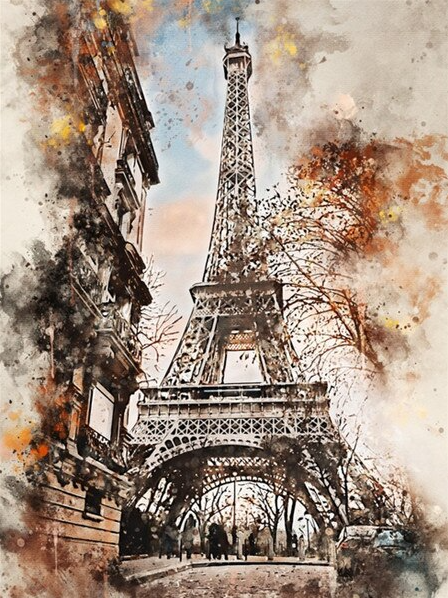Diamond Painting The Eiffel Tower*