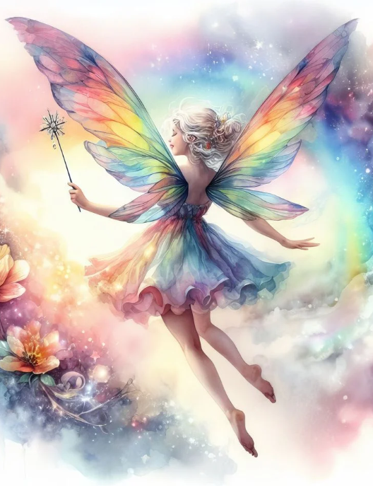 Diamond Painting Fairy Girl*