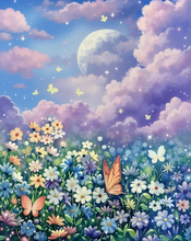 Ladda upp bild till gallerivisning, Diamond Painting Fjärilsäng