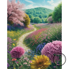 Ladda upp bild till gallerivisning, Diamond Painting Sommarängar
