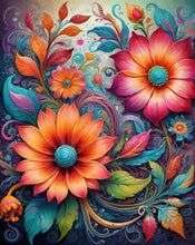 Ladda upp bild till gallerivisning, Diamond Painting Color Flowers