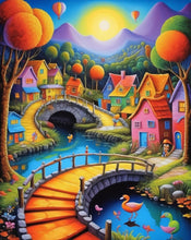 Ladda upp bild till gallerivisning, Diamond Painting A Ding Ding Village