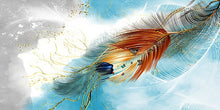 Ladda upp bild till gallerivisning, Diamond Painting Fether Abstract