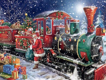 Ladda upp bild till gallerivisning, Diamond Painting Christmas Train