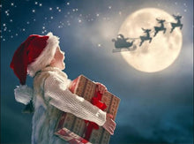 Ladda upp bild till gallerivisning, Diamond Painting Girl Christmasevening*