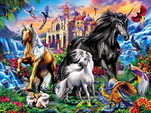 Ladda upp bild till gallerivisning, Diamond Painting Unicorn Landskap*