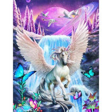 Ladda upp bild till gallerivisning, Diamond Painting Bevingad Enhörning*