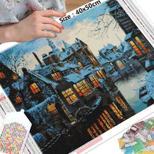 Ladda upp bild till gallerivisning, Diamond Painting Sjö & Hus*