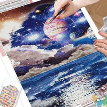 Ladda upp bild till gallerivisning, Diamond Painting Utsikt Över Planeterna*