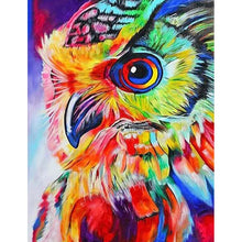 Ladda upp bild till gallerivisning, Diamond Painting Färgglad Uggla*