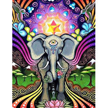 Ladda upp bild till gallerivisning, Diamond Painting Third Eye Elephant*