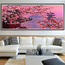 Ladda upp bild till gallerivisning, Diamond Painting Japanskt Bergslandskap