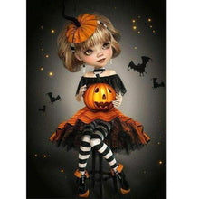 Ladda upp bild till gallerivisning, Diamond Painting Pumpkin Girl