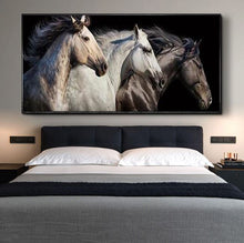 Ladda upp bild till gallerivisning, Diamond Painting Hästar*
