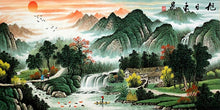 Ladda upp bild till gallerivisning, Diamond Painting Bergslandskap