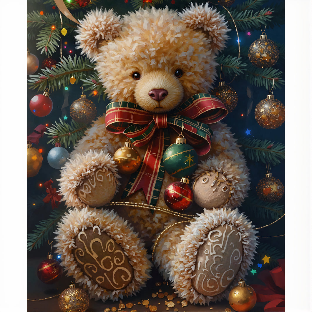 Diamond Painting Christmas Bear