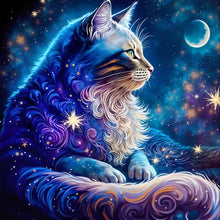 Ladda upp bild till gallerivisning, Diamond Painting Cat Universe
