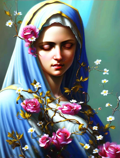 Diamond Painting Holy Mary*