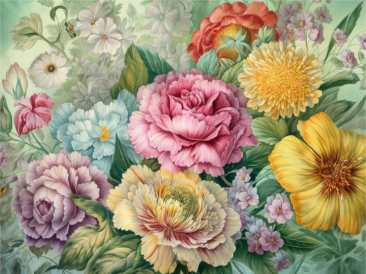 Diamond Painting Florals*